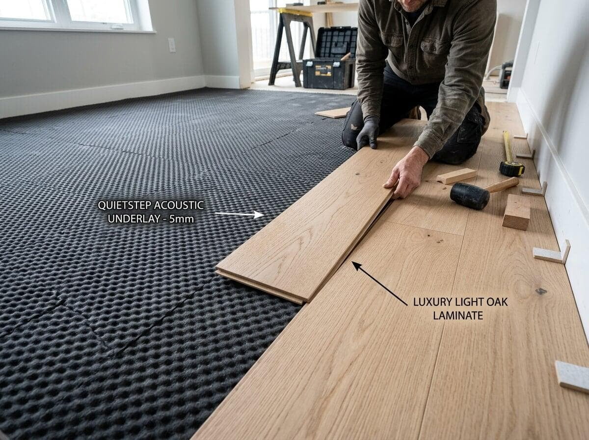 Floor Acoustic Underlay Silent Shield
